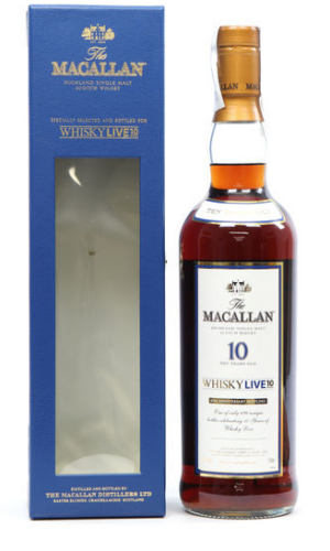 Macallan 10 Years Whisky Live 10th Anniversary 57,9%